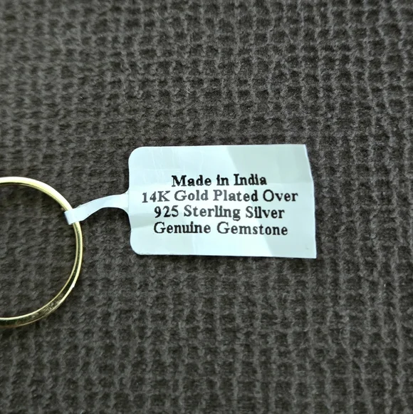 Shivam Green💚 Quartz Ellipse Ring💍 - NWT - Picture 6 of 16